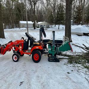 Vente chaude Durable WC46 4 PTO Déchiqueteuse À Bois Meilleur Prix Stock En Vrac Acheter Disponible Ferme Utilisation Industrielle Pompe À Moteur Noyau D'engrenage - Product Image 3