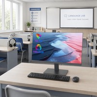 Ordenador de Escritorio Todo en Uno Intel Core i3 i5 OEM ODM al por Mayor con DDR4 y Cámara para Escuelas, Laboratorios de Idiomas y Aulas (AIO PC)
