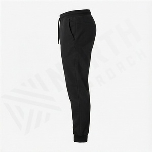 Pantalons de jogging en coton pour hommes, personnalisation de la marque, coupe ajustée confortable, pantalons de survêtement de sport, vente en gros d'usine, vêtements personnalisés, couleurs personnalisées - Product Image 3