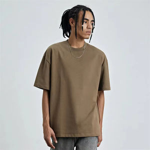 เสื้อยืดออกกำลังกายสำหรับผู้ชายและผู้หญิงคอกลมแขนสั้นผ้าใยไผ่ผ้าคอตตอนเสื้อเข้ารูปโลโก้ออกแบบได้ตามต้องการแบบ2025 - Product Image 1