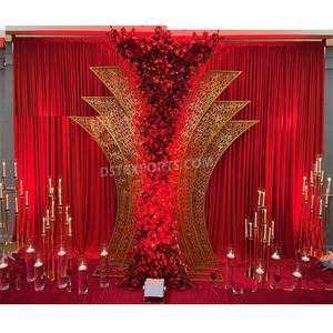 Arches en métal sur le thème occidental pour la décoration de mariage, arches en métal découpées au laser époustouflantes pour mariage, supports en métal tendance pour mariage, New York - Product Image 1