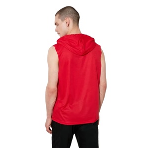 Débardeur sans manches à capuche pour homme de qualité supérieure, tissu doux, t-shirt musculaire pour la salle de sport, la musculation, le port quotidien décontracté - Product Image 2