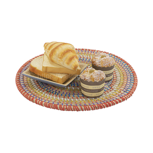 Wholesale Retro Seagrass Table Decoration Accessories Customizable 6pcs <b>Placemat</b> <b>Set</b> for Kitchen Dining Occasions OEM Carton - Product Image 1