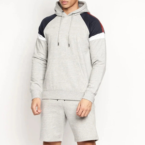 Custom Pullover Hoodie Baggy Joggers <b>Oversized</b> Baggy <b>Sweatpants</b> Shorts Flock High Quality Tracksuit Set Streetwear Hoodies Men - Product Image 1