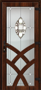 Collection classique Cadre de porte uPVC sans panneau | Design européen intemporel - Product Image 1