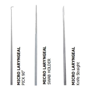 Ensemble de couteaux micro laryngés Chirurgie plastique Instruments chirurgicaux par FSORTHO Bonne qualité et prix - Product Image 6