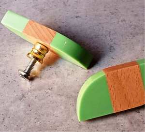 ลูกบิดประตูเรซิ่นและลูกบิดประตูไม้ สี รูปทรง ขนาด ตามสั่ง ผลิตในอินเดีย - Product Image 4