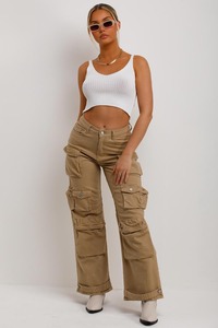 กางเกงยีนส์ขาตรงวินเทจกางเกงผู้ชายพิมพ์ลายดิจิตอล3D ซักได้ตามต้องการ - Product Image 5