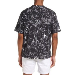 เสื้อยืดผ้าโพลีเอสเตอร์ซับลิเมตสำหรับผู้ชายเสื้อถักแบบทางการสไตล์ที่เป็นทางการทำจาก100% ที่มีน้ำหนักเบา - Product Image 3