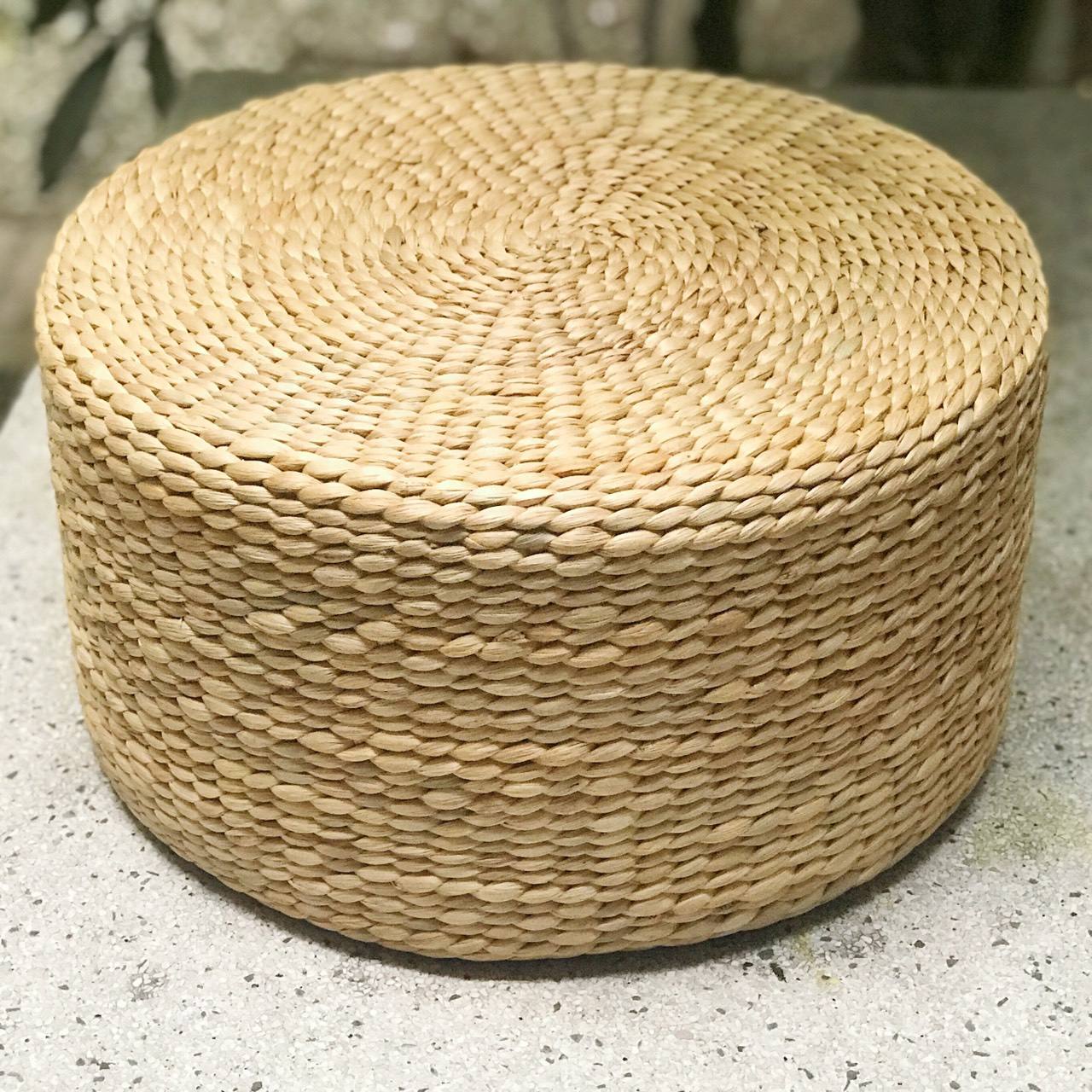 Water hyacinth for seating