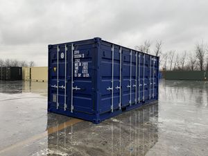 Contenedor de Envío Seco Azul de 40 Pies, Nuevo y Vacío, para Transporte de Mercancías, Origen Ankara, Marca de Contenedores de Envío - Product Image 1
