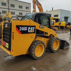 รถตักล้อยางขนาดเล็ก CAT 246D มือสอง ราคาส่งถูก รุ่นปี 2023 รับน้ำหนักได้ 15 ตัน พร้อมมอเตอร์ แบริ่ง เกียร์ และชิ้นส่วนหลักอื่นๆ - Product Image 1