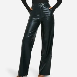 Leggings en cuir satiné légers et respirants pour femmes, best-seller, taille haute, style décontracté, cuir véritable, extensible, confort - Product Image 6