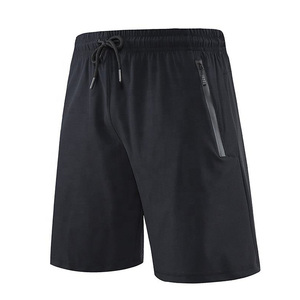 Shorts de sport pour hommes en nylon haute élasticité, séchage rapide, shorts de course, taille mi-haute, shorts d'entraînement en spandex - Product Image 5