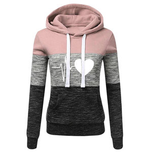 Sudadera con Capucha de Alta Calidad para Mujer, Corte Ajustado, Manga Larga, Estilo Casual, 100% Algodón, para Actividades al Aire Libre, Otoño e Invierno - Product Image 3
