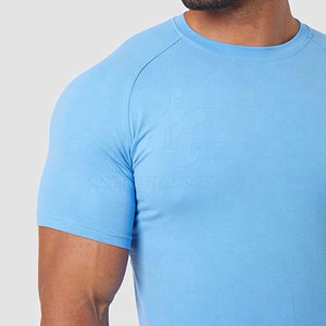 Custom <b>Stretch</b> Spandex / Polyester Muscle Fit T <b>Shirts</b> For Modern Casual Styling And Comfortable Everyday For Gym Wear - Product Image 6