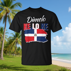 Camiseta con la Bandera de República Dominicana, Ropa Promocional para Dominicanos - Product Image 3