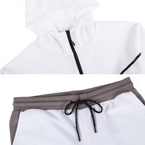 Alta calidad 100% algodón grueso personalizado Sudadera con capucha y Joggers conjuntos ropa deportiva para hombres chándal para hombres Jogging Wear 500g - Product Image 6