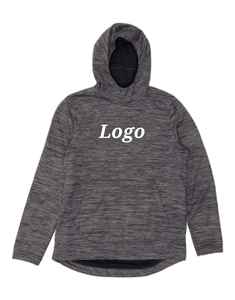 Versión de manga larga con capucha OEM drifit con tecnología de absorción de humedad de ajuste Atlético adecuada para equipos deportivos y clubes de fitness - Product Image 2