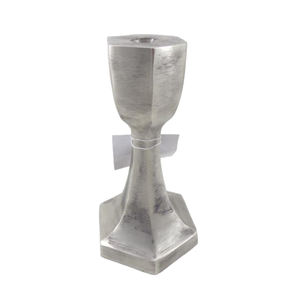 Aluminium Candle Stand Pewter Antique Plating Tapers Stands Candlestick Pillar Used in <b>Patio</b> or Deck Home Decorations - Product Image 2