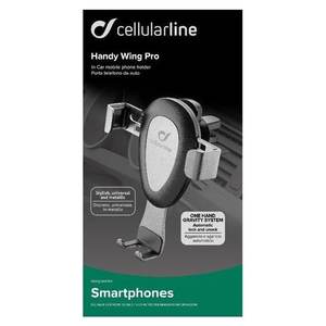 Soporte Universal para Teléfono Móvil HANDYSWINGPROK en Negro y Plateado - Product Image 2