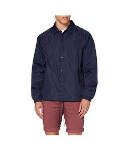 เสื้อโค้ทผู้ชายเสื้อแจ็กเก็ตโพลีเอสเตอร์มีกระดุมเสื้อบอมเบอร์เสื้อโค้ชสำหรับผู้ชาย - Product Image 1