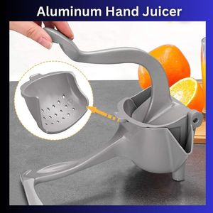 เครื่องคั้นน้ำผลไม้ทำจากโลหะเครื่องคั้นน้ำมะนาวและมะนาวทำจากอะลูมิเนียมด้วยมือ - Product Image 5