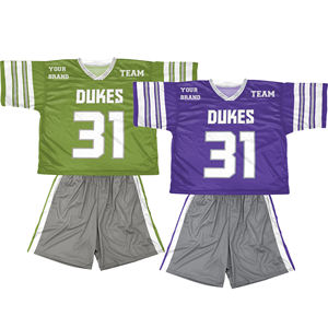 Conjunto de Uniforme de Fútbol de Malla Transpirable de Alta Calidad, Personalizable con Logotipo por Sublimación, Cuello en V, Estilo Francia - Product Image 1