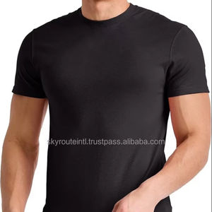 Camiseta Moderna para Hombre, 100% Algodón, Corte Regular, Estilo Casual, Diseño Liso, Transpirable, de Secado Rápido, Antiarrugas, Tela de 180 Gramos - Product Image 1