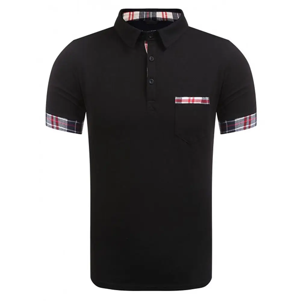 Polo sencillo para hombre con logotipo personalizado de golf informal liso de alta calidad al mejor precio en venta al por mayor