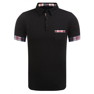 Polo sencillo para hombre con logotipo personalizado de golf informal liso de alta calidad al mejor precio en venta al por mayor - Product Image 1
