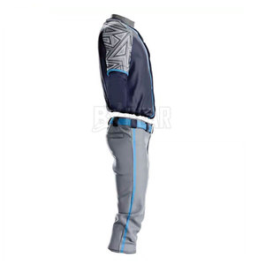 Equipo desgaste uniforme de béisbol con material transpirable ajuste flexible diseñado para la comodidad en el campo - Product Image 2
