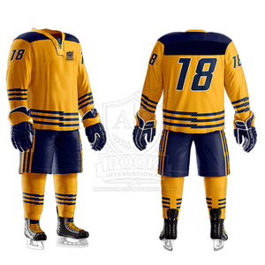 Tenue d'entraînement de hockey sur glace, nouveau style, service OEM, conception personnalisée, uniforme de hockey sur glace pour les meilleures ventes - Product Image 5