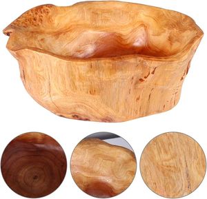 HF Crafts Bol en bois durable fait à la main avec polissage lisse pour une utilisation quotidienne en cuisine-Mélanger et servir des salades au prix de gros - Product Image 3