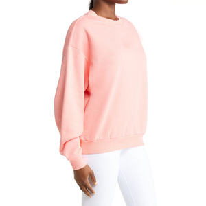 Sudaderas con Capucha Extra Grandes para Mujer, Estilo Casual de Invierno, con Logotipo Personalizado en la Parte Delantera, Transpirables, Anti-Pilling, de Alta Calidad, OEM - Product Image 4