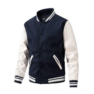 Chaquetas Universitarias Personalizadas OEM para Hombre, Calidad Premium, Opciones de Bordado, Ideales para Deportes Universitarios o Marca de Club - Product Image 2