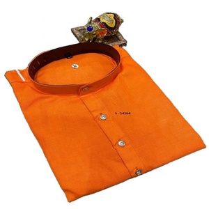 Pijama Kurta de algodón de calidad superior proveedor indio exportador precio al por mayor para el desgaste del banquete de boda - Product Image 3