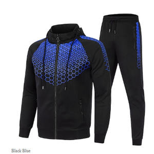 Haute qualité hommes Jogging porter survêtement hommes sweat et Joggers survêtement ensemble 100% coton survêtements du Pakistan - Product Image 5