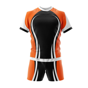 ชุดกีฬารักบี้ชายเสื้อแขนสั้นระบายอากาศได้ดีสำหรับผู้ใหญ่เสื้อใส่ได้ทั้งชายและหญิง - Product Image 1