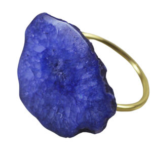 Anneau de serviette vintage personnalisé en pierre d'agate colorée pour la maison, l'hôtel, les fêtes et les cadeaux, meilleur décor de table à manger, porte-serviettes - Product Image 1