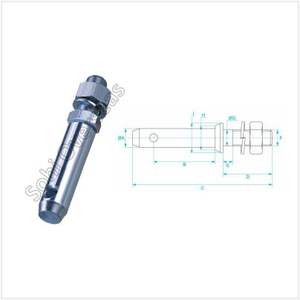 Pasadores de Resorte Ranurados de Acero de Alta Calidad, Tamaño Personalizado, Marca Sohi Overseas, Pasadores de Enlace Inferior para Piezas de Maquinaria Agrícola - Product Image 1