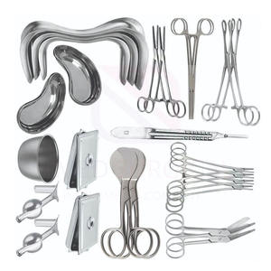 Ensemble d'instruments de chirurgie dentaire en acier inoxydable, pinces, rétracteur, plateau, détartreur, ciseaux, réutilisables, pour usage hospitalier, fournitures médicales - Product Image 4
