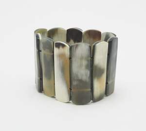 Exquisitas pulseras de hueso hechas a mano, joyería de hueso de cuerno de búfalo Natural con estilo único, pulsera de brazalete de hueso tallado - Product Image 2