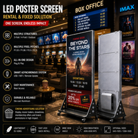 Pantalla LED para Carteles TOPvision P2.0, Señalización Digital a Todo Color, Garantía de 2 Años, CMS Multi-idioma para Tiendas Minoristas