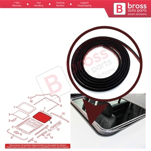 ซีลซันรูฟ BSR591 รุ่น 54107245551 สำหรับ E46 E90 E60 E61 E34 E39 F10 G30 F90 E32 E38 E65 E66 F01 F02 F03 F04 G11 G12 X6 - Product Image 2