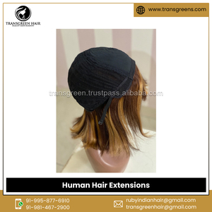 วิก100% บ๊อบเปียโนคอลอร์วิกผมต่อแบบไม่ผ่านกระบวนการ - Product Image 5
