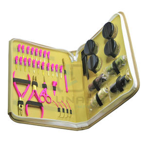 ชุดเครื่องมือต่อผมสำหรับร้านเสริมสวยแบบสั่งทำ,ชุดเครื่องมือทำผมสีชมพูทองขายดีพร้อมโลโก้ - Product Image 6