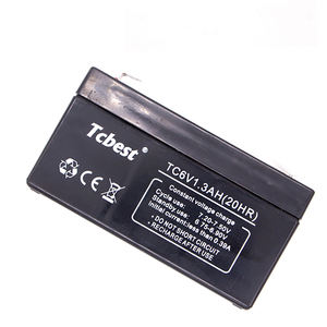 2026 מכוניות סירות מובילות סוללות נטענות לחומצה להוביל סוללות נטענות 6v באטריה 1.3ah אספקת חשמל אור חירום - Product Image 1