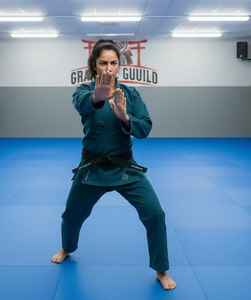 Kimono de Jiu Jitsu Color Verde Azulado en Oferta, con Logotipo Personalizado, Kimono BJJ con Color Personalizado, Conjunto de Jiu Jitsu, Uniforme Profesional de Jiu Jitsu - Product Image 3