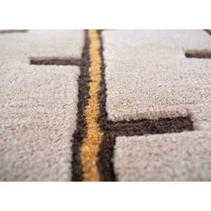 พรมขนสัตว์ทอมือลายเรขาคณิต Acar Ivory ขนาด 9x12 ฟุต รูปทรงสี่เหลี่ยมผืนผ้า สำหรับใช้ในบ้าน ห้องนั่งเล่น ทางเดิน ห้องนอนวัยรุ่น-รุ่น Tnc-7067 - Product Image 3